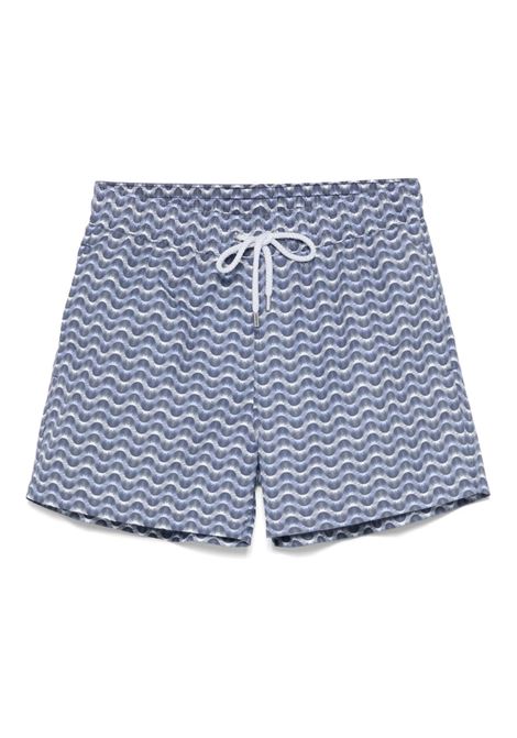 Costume da bagno Rio in blu Frescobol carioca - uomo